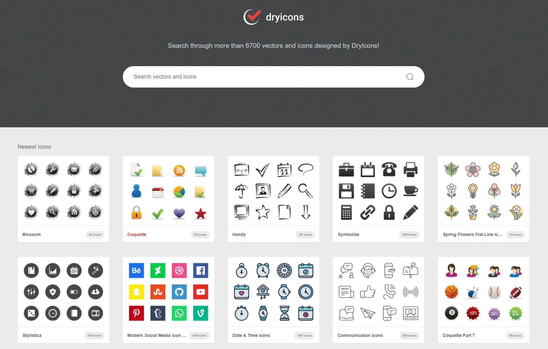 Dryicons